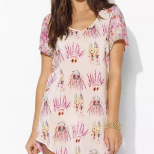 ARTS THREAD X UO Camille Festival Tunic Dress